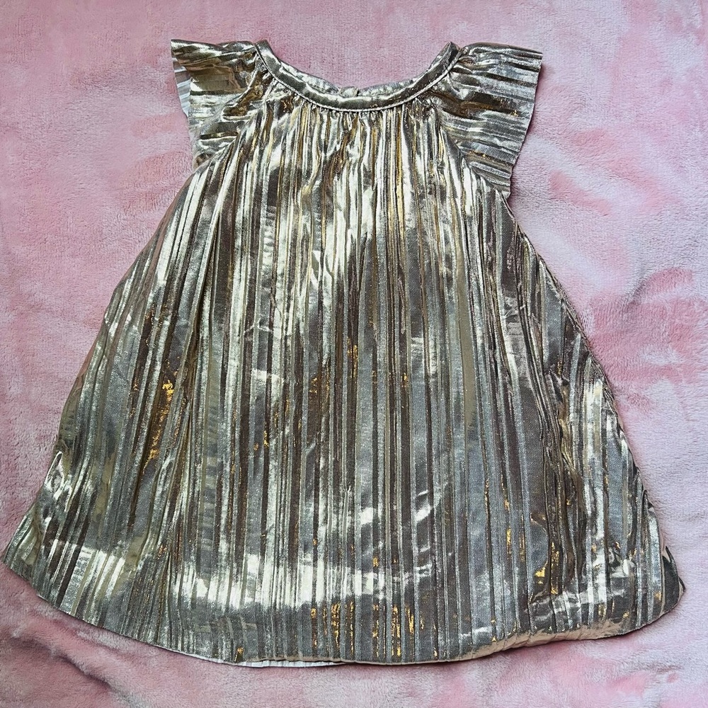 OshKosh B'gosh Metallic Gold Dress